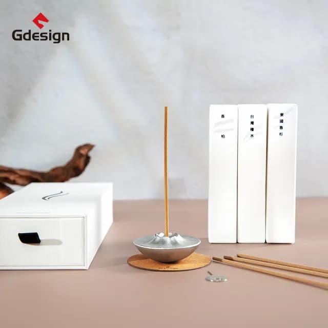 【Gdesign】心靈和諧平衡點線香座(多巴胺、冥想、靜坐、空氣淨化、防蟲、香氛)