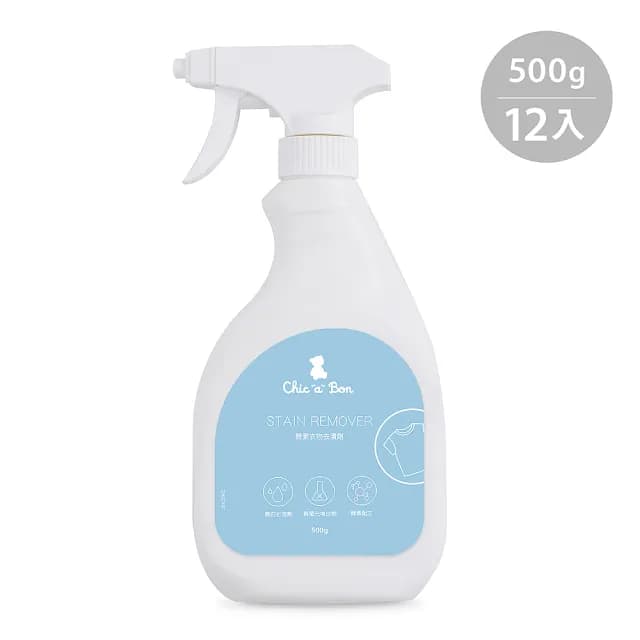 【奇哥官方旗艦】酵素嬰兒衣物去漬劑 500g(12入組)