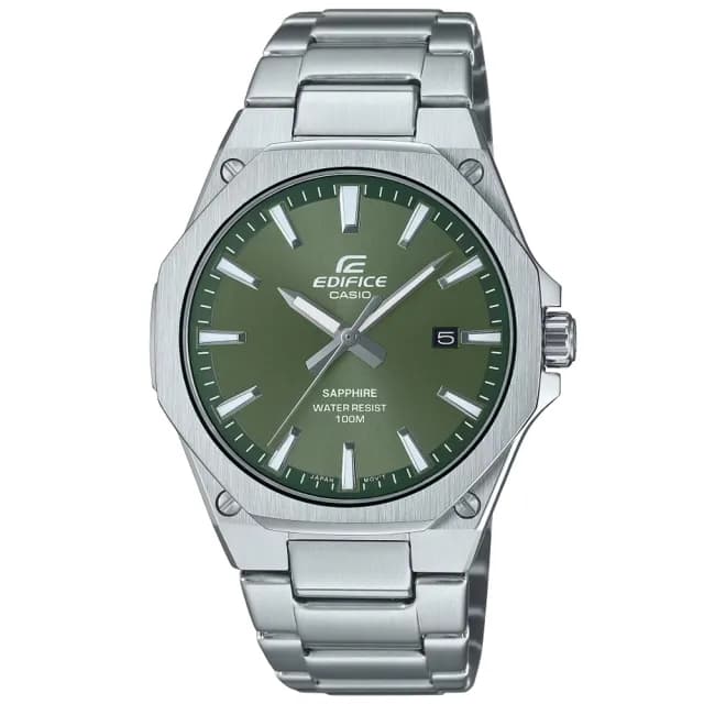 【CASIO 卡西歐】EDIFICE 輕薄設計 八角錶圈 運動腕錶 父親節 禮物  送禮 推薦(EFR-S108D-3AV)