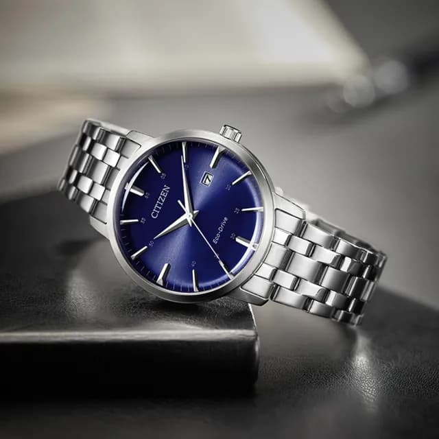 【CITIZEN 星辰】光動能簡約手錶 禮物 送禮 推薦(BM7461-85L)