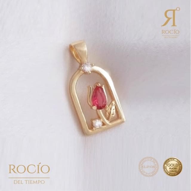 【ROCiO】輕奢名媛經典鍍金色調系列頂級閃耀小王子玫瑰項鍊百搭款(母親節閨蜜生日情人節女友禮物)