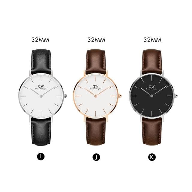 【Daniel Wellington】DW 手錶  Petite系列 32mm 皮革錶/米蘭錶(多款任選)