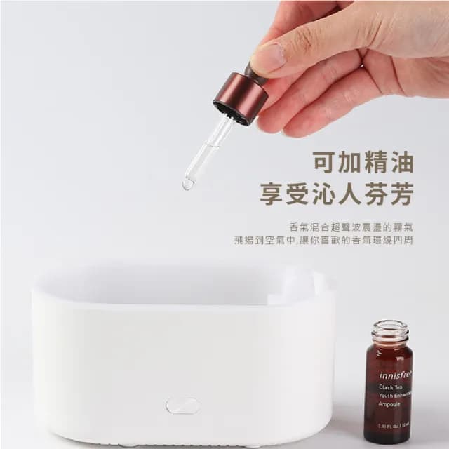 【空氣加濕】USB變色小夜燈迷你香薰機(霧化水氧機 薰香機 香氛機 精油擴香機 氛圍燈 加濕器 交換禮物)