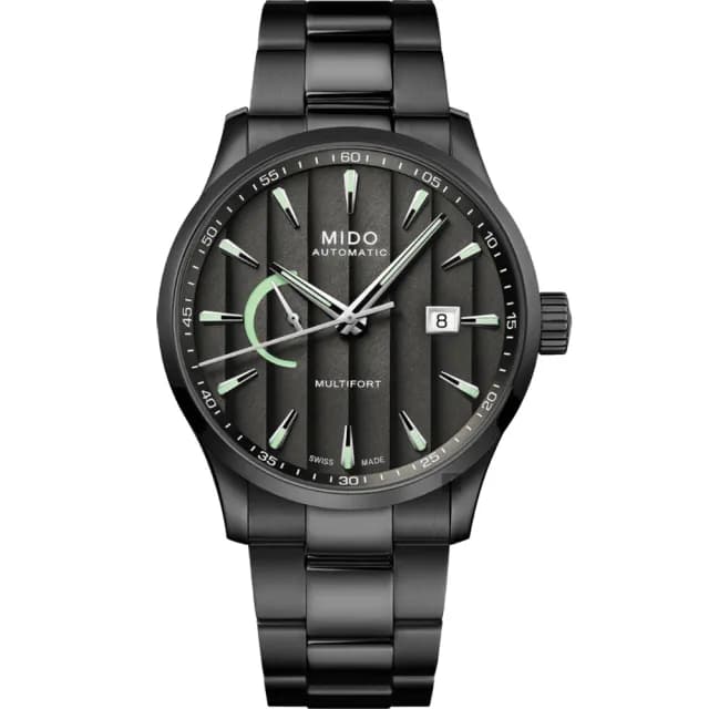 【MIDO 美度】官方授權 Multifort 動力儲存機械錶-42mm 手錶 送禮 推薦(M0384243306100)