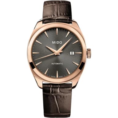 【MIDO 美度】官方授權 Belluna 皇室機械錶-40mm 手錶 送禮 推薦(M0245073606100)