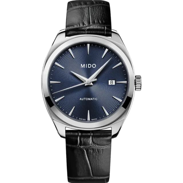 【MIDO 美度】官方授權 皇室藍機械錶-40mm 手錶 送禮 推薦(M0245071604100)