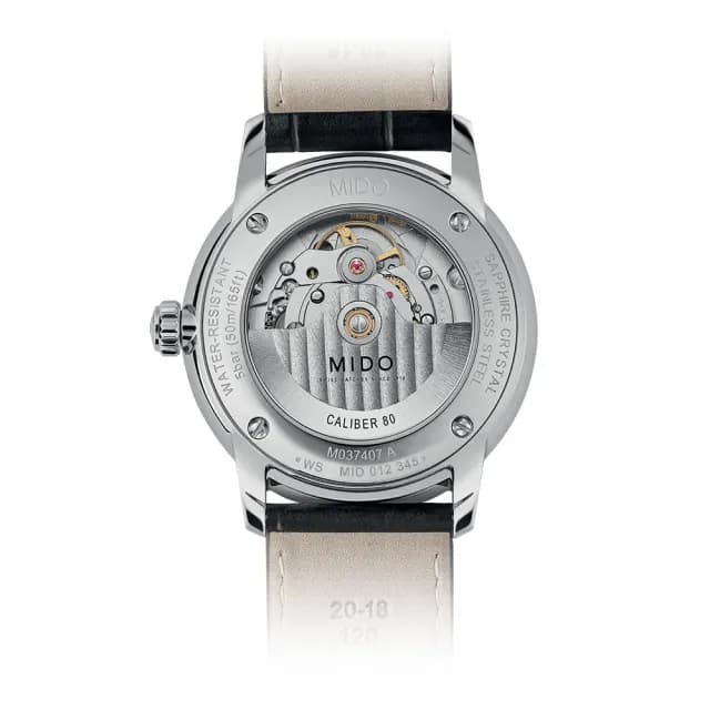 【MIDO 美度】官方授權 Baroncelli 永恆系列機械錶-39mm 手錶 送禮 推薦(M0374071603101)