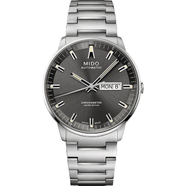 【MIDO 美度】官方授權 COMMANDER 香榭系列20周年限量機械錶-40mm 520禮物 送禮 手錶(M0214311106102)