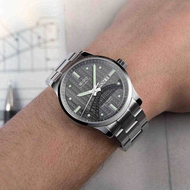 【MIDO 美度】官方授權 建築20週年 Multifort 先鋒系列機械錶-42mm 520禮物 送禮 手錶(M0054301106181)