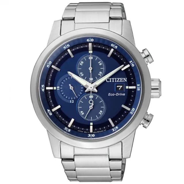 【CITIZEN 星辰】Chronograph系列 型男必備 光動能三眼計時腕錶 七夕 情人節 送禮 推薦(CA0610-52L)