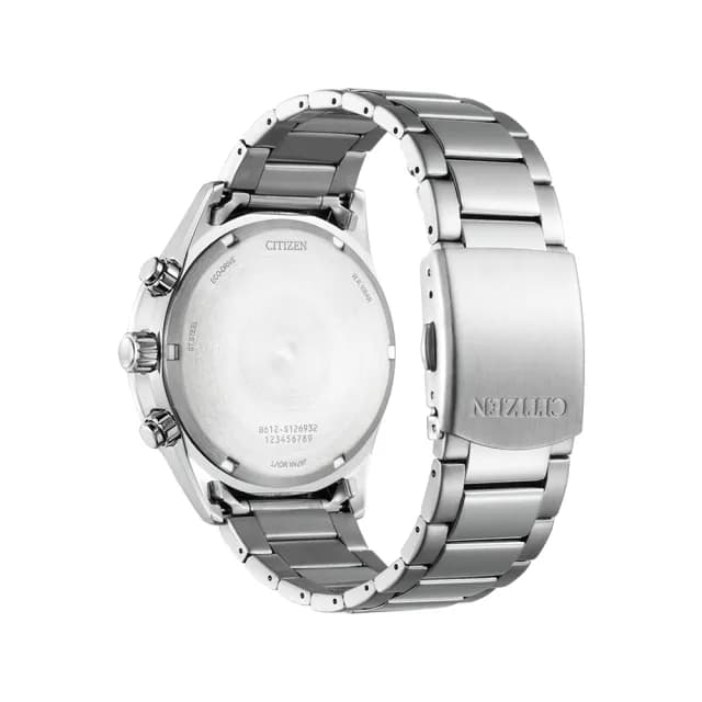 【CITIZEN 星辰】Chronograph系列 時尚光動能計時腕錶 七夕 情人節 送禮 推薦(CA0770-81L)