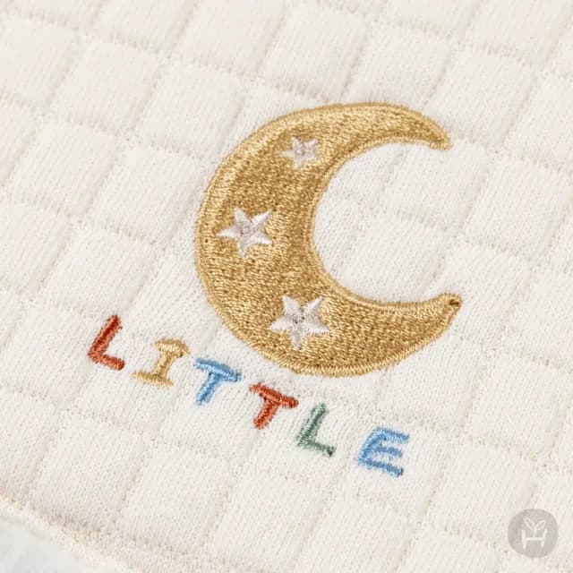 【Happy Prince】韓國製 Enzo黃月亮雪絨內裡嬰兒童圍兜(保暖寶寶圍脖圍兜口水巾)