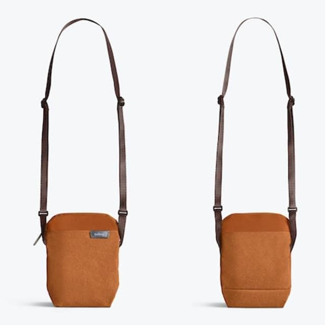 【Bellroy】城市斜背包 側背包 小包 收納隔層 母親節 送禮 禮物(橘棕色)