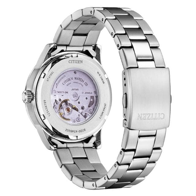 【CITIZEN 星辰】Mechanical 日系復古 簡約 機械錶 男錶 父親節 送禮 禮物推薦(NH8400-87L)