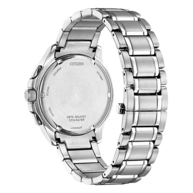 【CITIZEN 星辰】GENTS 光動能 萬年曆 三眼 男錶 父親節 送禮 禮物推薦(BL8160-58L)