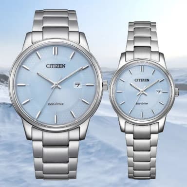 【CITIZEN 星辰】PAIR 光動能 日系簡約 大三針 情侶錶 對錶 畢業禮物 送禮(BM6978-77L/EW2318-73L)