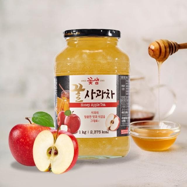 【韓味不二】花泉蜂蜜傳統茶禮盒1kgx2入 含運價(柚子茶/紅棗茶/薑母茶/蘋果/檸檬-送禮推薦/年節禮盒/春節)