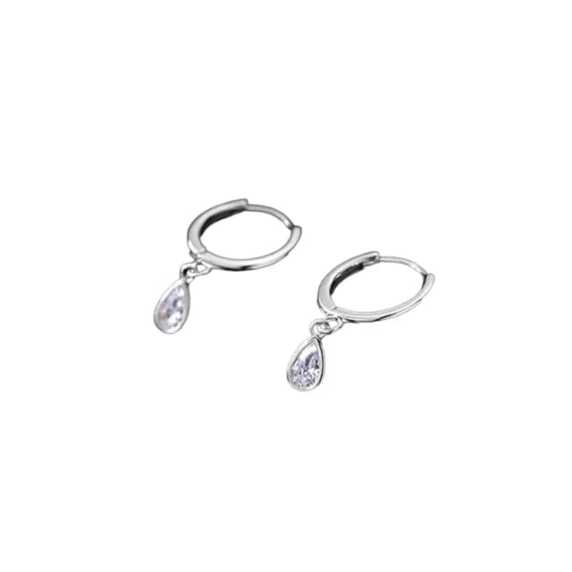 【海藍樂木珠寶 La Morongo Jewelry】S925純銀輕奢氣質水滴耳環(S925銀 耳環 氣質)