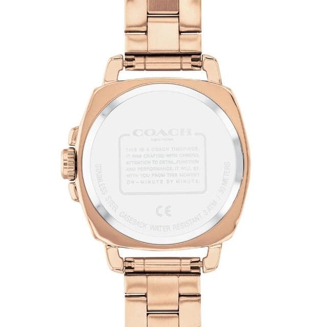 【COACH】送禮推薦 方圓C字水晶女錶-34mm 母親節 送禮 禮物(CO14503142)