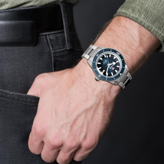 【Rado 雷達表 官方授權】庫克船長自動機械錶-42mm R03推薦 送禮 禮物 推薦(R32105203)