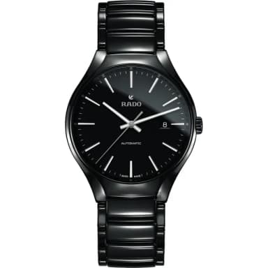 【Rado 雷達表 官方授權】True 真我系列 高科技陶瓷自動機械錶-40mm R03推薦 送禮 禮物 推薦(R27056152)