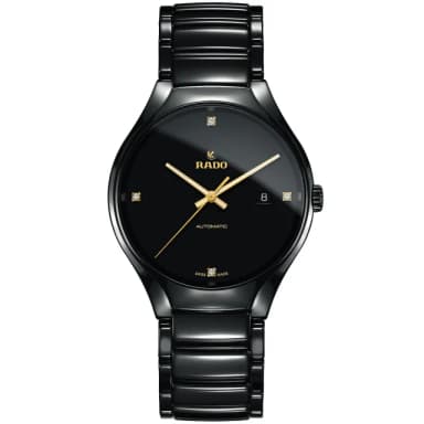 【Rado 雷達表 官方授權】True真我系列鑽石自動機械錶-40mm R03推薦 送禮 禮物 推薦(R27056712)