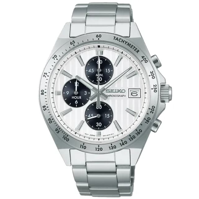 【SEIKO 精工】CS系列 型男必備 時尚計時腕錶 畢業禮物 送禮 推薦(SBTR039J/8T67-00Y0S)