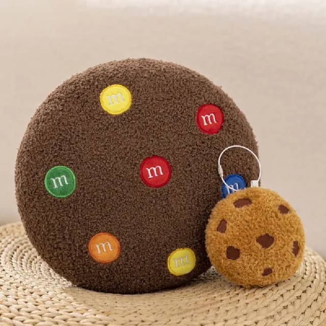 【聖誕交換禮物】曲奇餅乾坐墊抱枕36cm