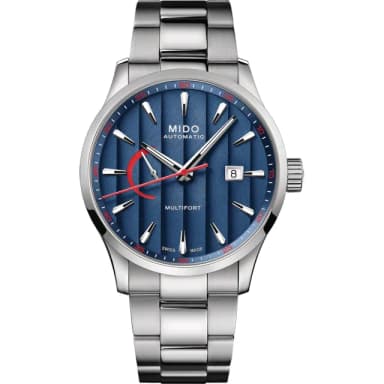 【MIDO 美度】官方授權 Multifort 動力儲存機械錶-42mm 手錶 送禮 推薦(M0384241104100)
