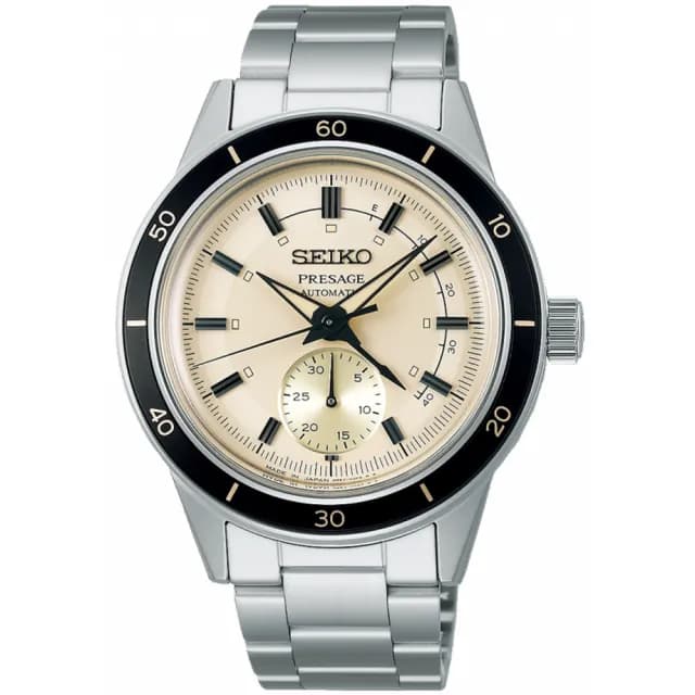 【SEIKO 精工】PRESAGE系列 動力儲存顯示 復古風機械腕錶 父親節 禮物  送禮 推薦(SSA447J1/4R57-00T0S)