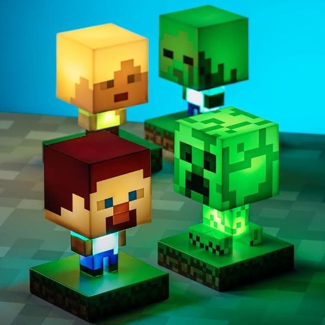 【Paladone UK】Minecraft麥塊 苦力怕造型燈 小夜燈 ICON系列(麥塊 造型夜燈 送禮 生日禮物)