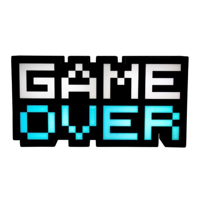 【Paladone UK】Game Over 遊戲完結造型燈飾小夜燈(造型夜燈 送禮 生日禮物)