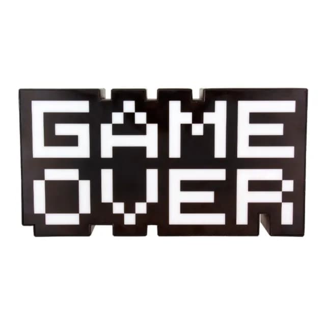 【Paladone UK】Game Over 遊戲完結造型燈飾小夜燈(造型夜燈 送禮 生日禮物)