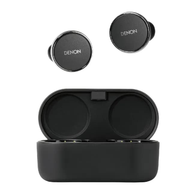 【Denon 天龍】AH-C15PL PerLPro 真無線耳機-AAT自適應聲學技術 個人化聆聽體驗(黑色)