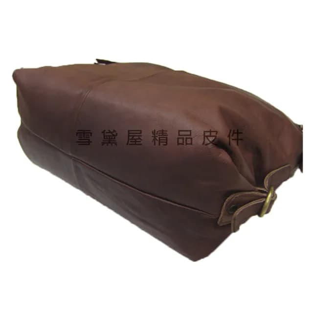 【SNOW.bagshop】情人節禮物 真皮 斜側包軟質皮革中容量(真皮包包 100%進口牛皮革復古肩背斜側背附二組活動