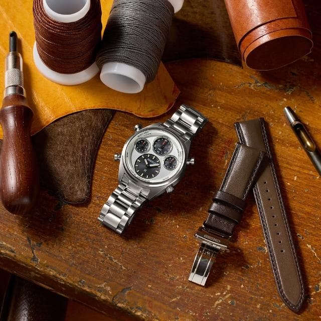 【SEIKO 精工】Prospex 製錶110週年限量 1/100秒太陽能計時手錶 母親節 禮物 送禮(SFJ009P1/8A50-00D0S)