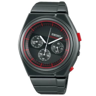 【SEIKO 精工】喬治亞羅聯名設計 限量 計時腕錶 畢業禮物 送禮 推薦(SCED055J/7T12-0CD0R)