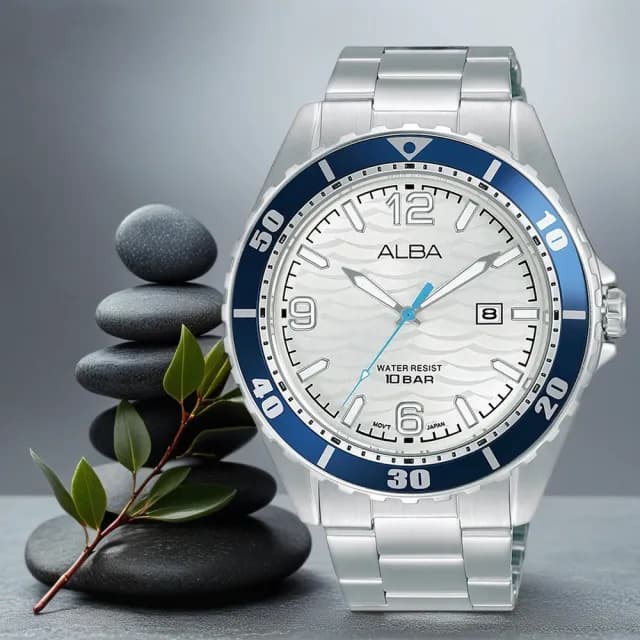 【ALBA】雅柏 Active 運動風潮流手錶-42mm 禮物 送禮 推薦(AG8N53X1/VJ32-X339S)