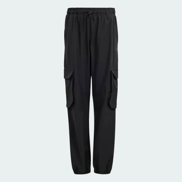 【adidas 愛迪達】CITY ESCAPE 運動長褲 吸濕排汗 童裝 IN2837