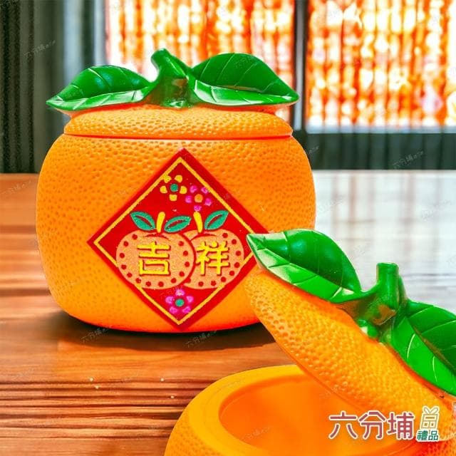 【六分埔禮品】萬事大吉糖果盒-彩盒單入裝(過年新年快樂龍年春節小物裝飾佈置喜慶吊飾家居擺件)