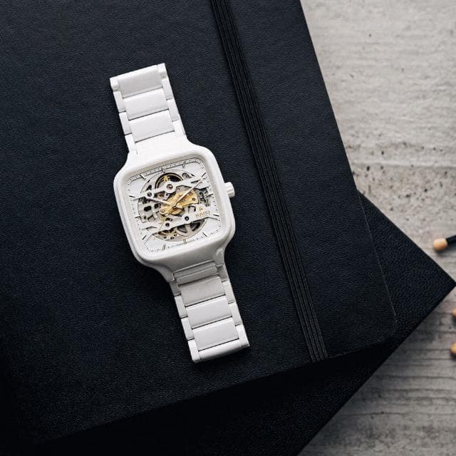 【Rado 雷達表】True真系列方形真讚開芯自動機械腕錶 R02送禮推薦(R27126012)