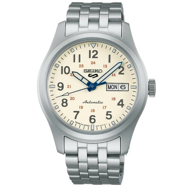 【SEIKO 精工】5 Sports系列 製錶110週年 限量 機械腕錶 母親節 禮物 推薦(SRPK41K1/4R36-15L0S)