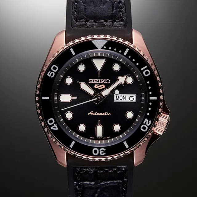 【SEIKO 精工】5 Sports系列 時尚潮流機械腕錶 畢業禮物 送禮 推薦(SRPD76K1/4R36-07G0J)