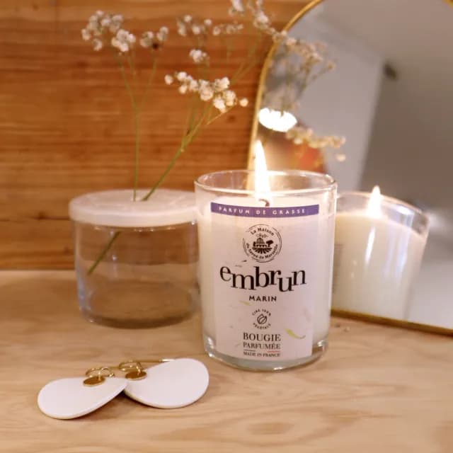 【PURESENCE 樸香氛】法國馬賽皂之家靜謐居家香氛蠟燭175g(普羅旺斯薰衣草)