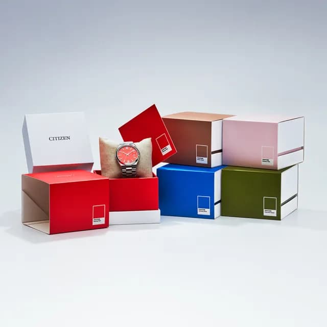 【CITIZEN 星辰】Mechanical系列 PANTONE 限定款 沉穩綠 機械腕錶 畢業禮物 送禮 推薦(NJ0158-89Z)