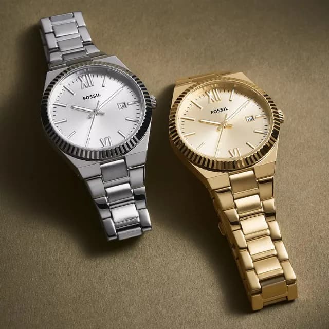 【FOSSIL】Scarlette 林予晞配戴款 簡約金耀手錶-38mm 禮物 送禮 推薦(ES5299)