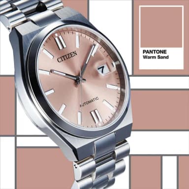 【CITIZEN 星辰】Mechanical PANTONE限定 時尚機械錶 腕錶 男錶 手錶 畢業 禮物 推薦(NJ0158-89Y/棕40mm)