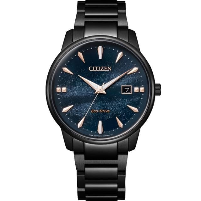 【CITIZEN 星辰】Hebe田馥甄配戴款 天川銀河限定款 光動能手錶 女錶 手錶 畢業 禮物(BM7595-89L/39.5mm)