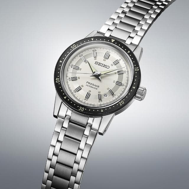 【SEIKO 精工】PRESAGE系列 60週年 復古風 機械腕錶 母親節 禮物 推薦(SRPK61J1/4R35-05Z0S)