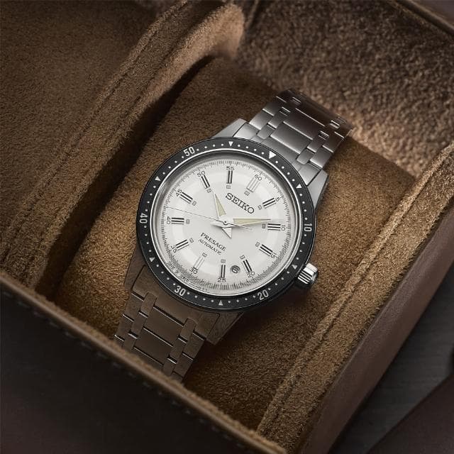 【SEIKO 精工】PRESAGE系列  60週年紀念 限量機械腕錶 母親節 禮物 推薦(SRPK61J1/4R35-05Z0S)